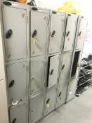1 x Probe 3 Door Locker - Ref BB1813 - H178 x W30 x D38 cms - CL587 - Location: London WC2H
