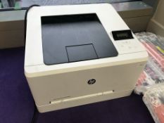 1 x HP Color LaserJet Pro M254nw A4 Colour Laser Printer - CL587 - Location: London WC2H