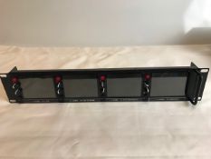 1 x Rack mount LCD 4 Monitor LRM-4521 - Ref: 1006 - CL581 - Location: Altrincham WA14
