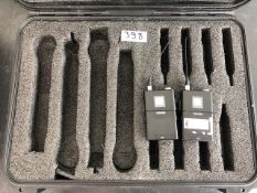 2 x Shure UR1 Transmitters In Plastic Case - Frequency Range: L3 - Ref: 398