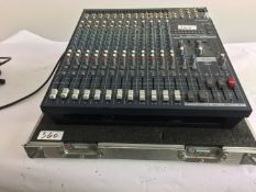 1 x Yamaha Power Desk 5016 CF c/w Flight Case & IEC Cable - Ref: 340 - CL581 - Location: