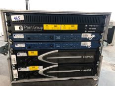 2 x Camco Vortex 6, 2 x Nexo LS1200 Processor With Patch Pannel & Power Distro In FightCase - Ref: