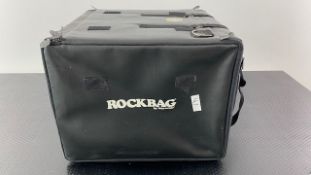 2 x Rockbag By Warwick 10U Rackmount Bags - Ref: 343 - CL581 - Location: Altrincham WA14Items will