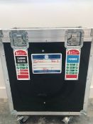 2 x Fire Extinguishers Co2 Powder Units In A Wheeled Flight Case - Ref: 259 - CL581 - Location: