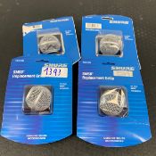 4 X Shure SM58 Replacement Grille Heads - Ref: 1393 - CL581 - Location: Altrincham WA14Items will be