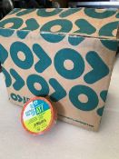 48 x Rolls Of Orange PVC Tape - New & Boxed - Ref: 223 - CL581 - Location: Altrincham WA14