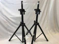 1 x Pair of On Stage Power crank up speaker stands A/F - Ref: 1167 - CL581 - Location: Altrincham