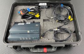 1 x Kramer TT590 TX & RX Kit Including Powercables And USB Cables In Plastic Case - Ref: 351 - CL581