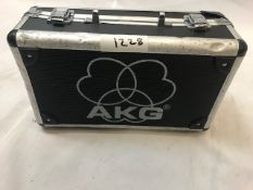 2 x AKG Fitness headsets with Adapters - Ref: 1228 - CL581 - Location: Altrincham WA14