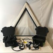 8 X LED Triangles With 2 X Controller Units - Ref: 6200 - CL581 - Location: Altrincham WA14Items