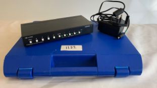 1 x tvONE 1T-SX-644 4x1 HDMI Switcher with PSU in plastic case - Ref: 1122 - CL581 - Location: