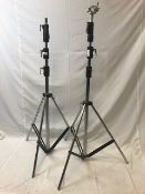 1 x Pair of adjustable lightning stands - Ref: 1188 - CL581 - Location: Altrincham WA14