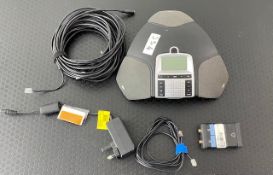 1 x Omnisound Conference Phone System Including Power Supply & Cables In Flight Case - Ref: 354 -