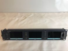 1 x DataVideo TLM-433 TFT LCD 3 Monitor Unit, no PSU - Ref: 1005 - CL581 - Location: Altrincham