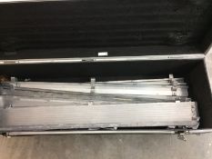 10 x 1m Lenths of PORTABLE DANCE FLOOR EDGING In FLIGHT Case