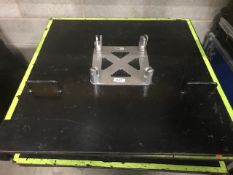 2 x 1m x 1m 60kg base plates for James thomas truss - Ref: 1217 - CL581 - Location: Altrincham WA14