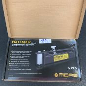 3 X Midas Pro Replacement Faders New In Box - Ref: 1395 - CL581 - Location: Altrincham Wa14