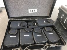 1 x Shure Beltpack Pockets - Ref: 691 - CL581 - Location: Altrincham WA14
