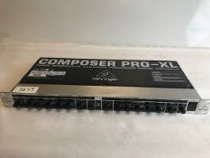 1 x Behringer Composer PRO-XL MDX2600 Dynamics processor - Ref: 1059 - CL581 - Location: