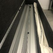 1 x Borderless Custom Projection screen 9m X 2.7m (Approx 30ft x 10ft) with back frame in 4m long