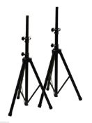 2 x K&M Heavy Duty Speaker Stands - Ref: 298 - CL581 - Location: Altrincham WA14