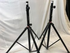 1 x Pair of Stagg Speaker stands - Ref: 1168 - CL581 - Location: Altrincham WA14