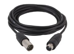 10 x DMX 10-Metre, 5-Pin Cables - New / Unused Stock - Ref: 503 - CL581 - Location: Altrincham WA14
