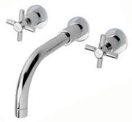 1 x Hudson Reed Wall Mounted Basin Mixer - New Boxed Stock - Location: Altrincham WA14 -