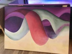 1 x Bespoke Piece of Canvas Wall Art - Size 160 x 111 cms - Ref: 137 - CL587 - Location: Altrincham
