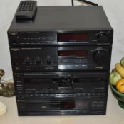 1 x Technics Separates Stereo System - Includes LW/MW/FM Tuner, Integrated Amplifier, Double