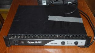 1 x Soundlab 680w Power Amplifier - Model G097F - CL586 - Location: Stockport SK1 This item is to be