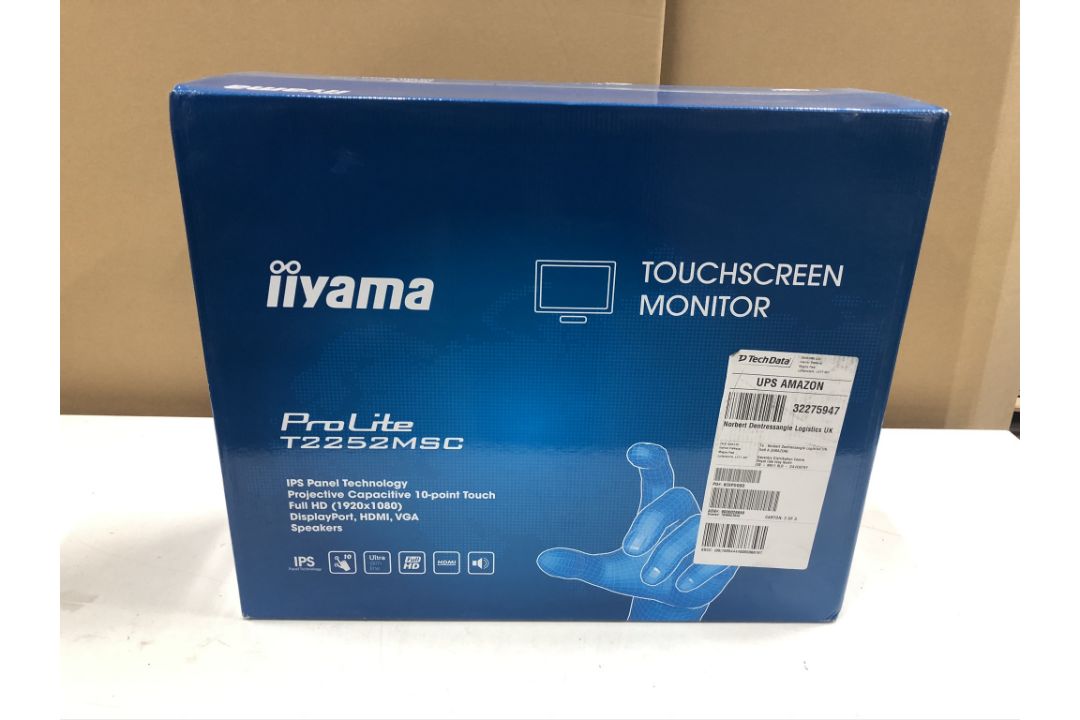 Iiyama Prolite T2252MSC-B1 Touchscreen Computer Monitor - Image 1 of 4