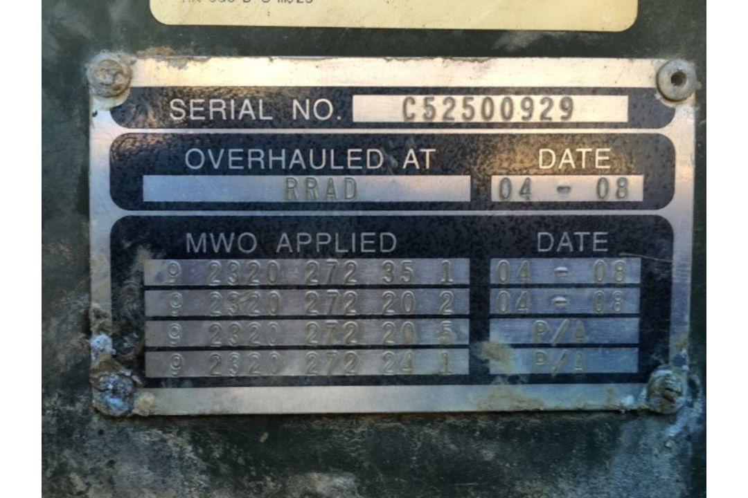AM General M925 5-Ton 6x6 VIN: C52500929 Odometer States: 2109 Color: Green - Image 7 of 9