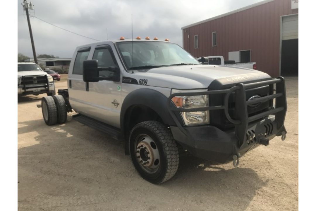 2012 Ford F-550 XL VIN: 1FD0W5HTXCEC66462 Odometer States: 128,489 Color: G - Image 2 of 6