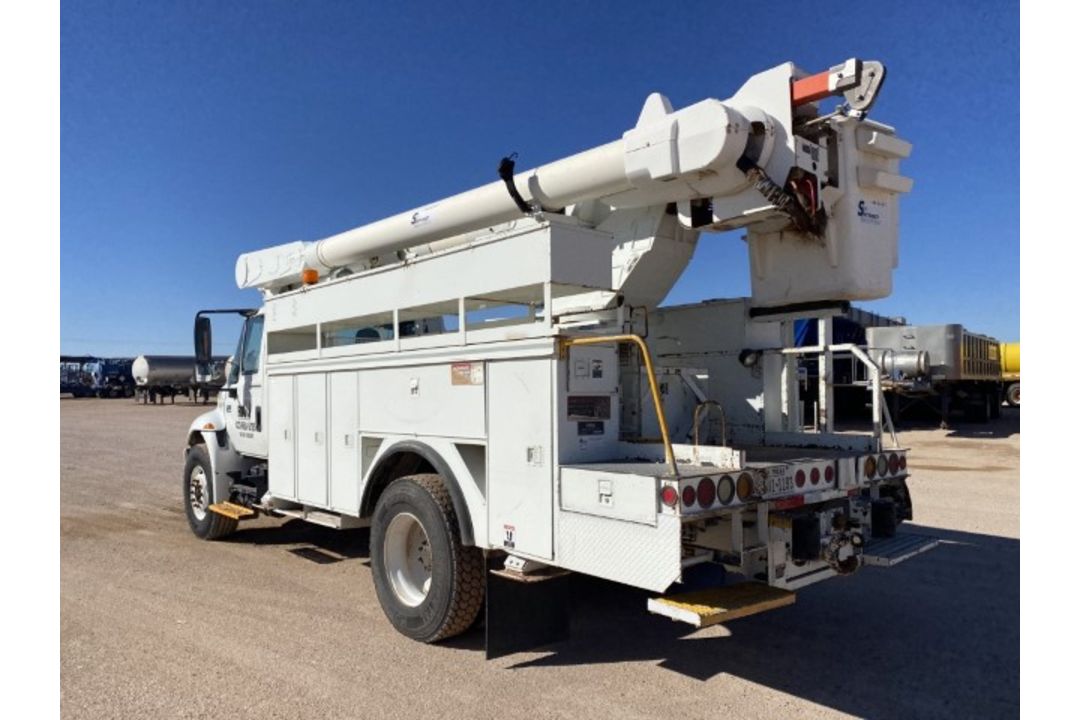 2004 International 4300 Bucket Truck VIN: 1HTMMAAR94H672691 Odometer States - Image 4 of 7