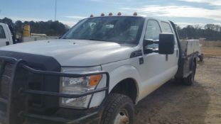 2014 Ford F-350 Flatbed VIN: 1FD8W3H68EEA21115 Odometer States: 104638 Colo