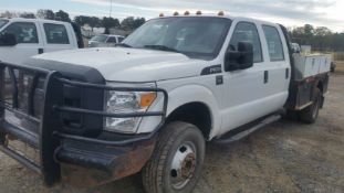 2015 Ford F-350 Flatbed VIN: 1FD8W3H69FEC38576 Odometer States: 69243 Color