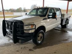 2015 Ford F-350 Flatbed VIN: 1FD8W3H61FEA86843 Odometer States: 105244 Colo
