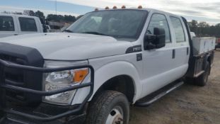 2015 Ford F-350 Flatbed VIN: 1FD8W3H67FEC38575 Odometer States: 125923 Colo