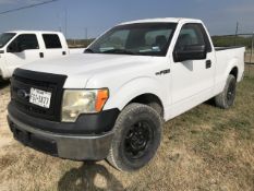 2014 Ford F-150 Xl VIN: 1FTMF1CM0EKG04387 Odometer States: 116628 Color: Wh