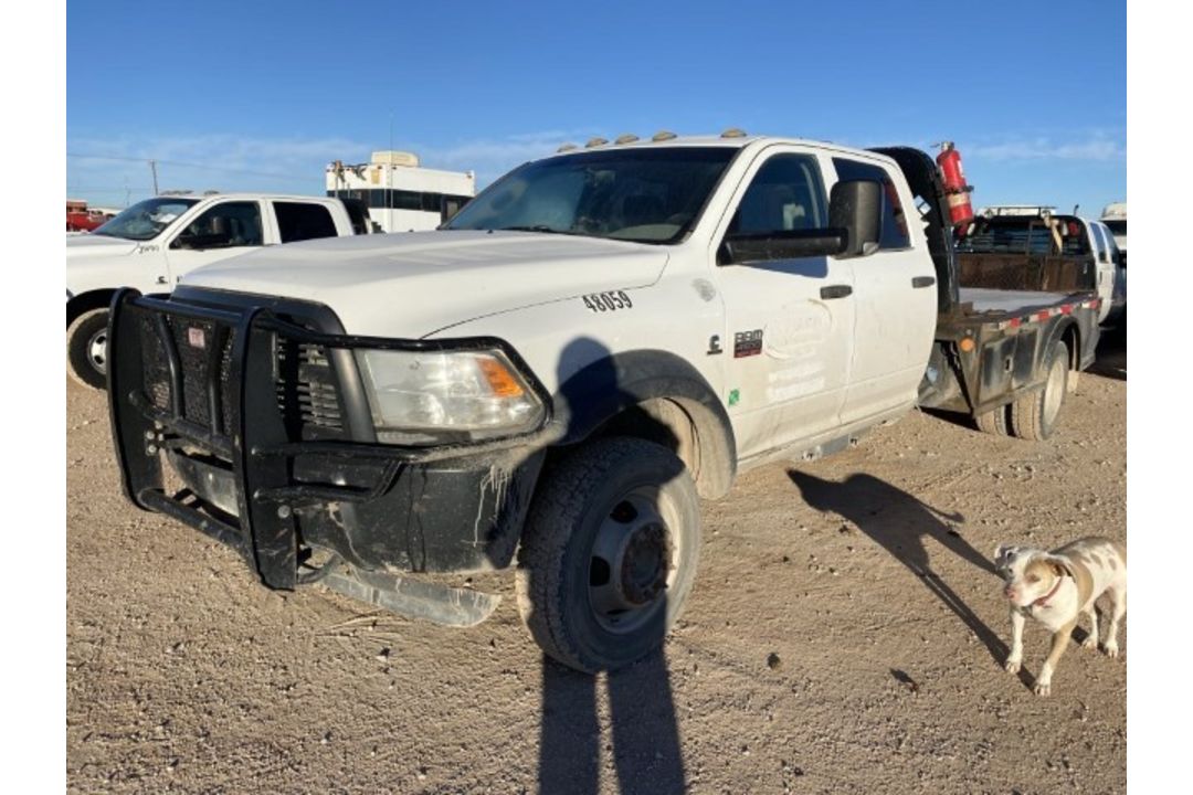 2012 Dodge RAM 4500 Flatbed VIN: 3X7WDKFL1CG248059 Odometer States: 129632 - Image 1 of 6