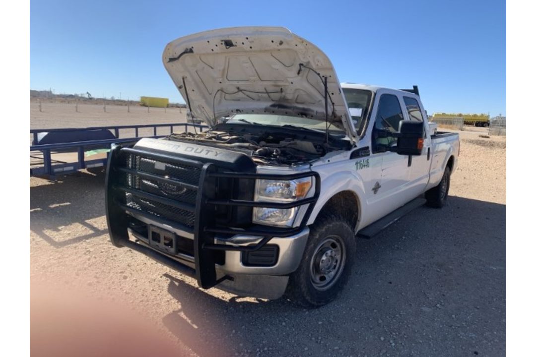 2011 Ford F250 CL Crew Cab 4x4 VIN: 1FT7W2BT3BEC16446 Odometer States: 2144 - Image 1 of 7