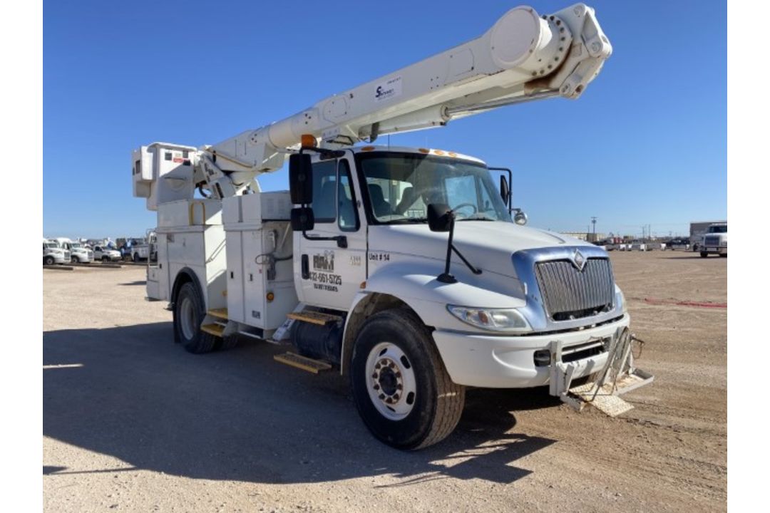 2004 International 4300 Bucket Truck VIN: 1HTMMAAR94H672691 Odometer States - Image 2 of 7