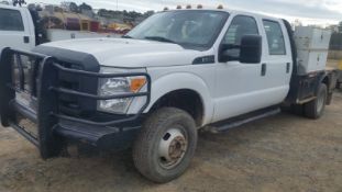 2015 Ford F-350 Flatbed VIN: 1FD8W3H69FEA99419 Odometer States: 97103 Color
