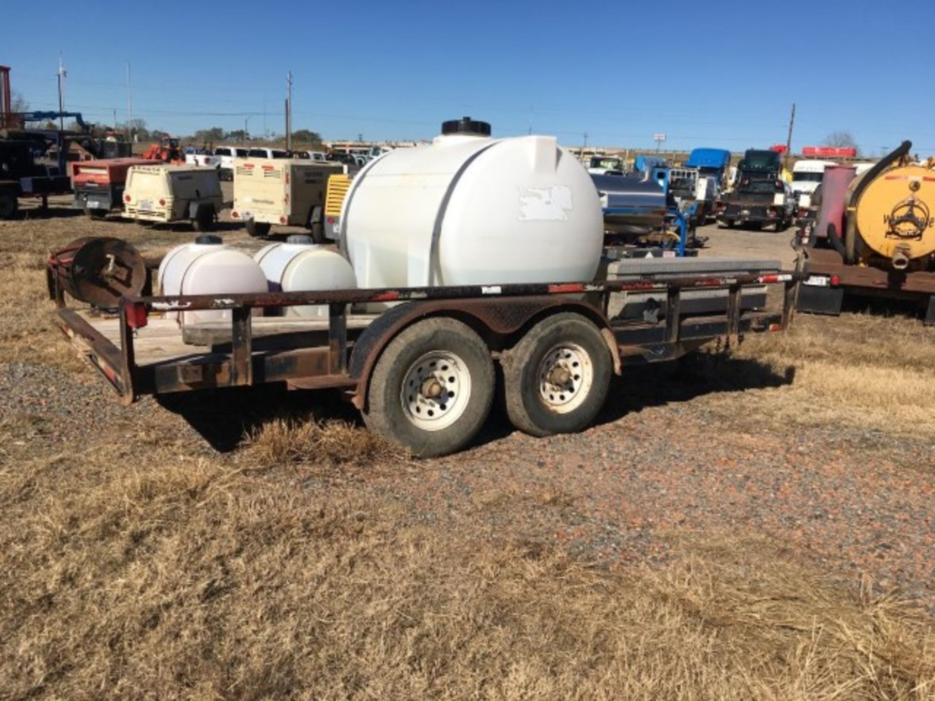 Trail Master T/A Utility Trailer W/MG Cleaners Steam Cleaner 500GAL Tank P/ - Image 2 of 3