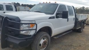 2015 Ford F-350 Flatbed VIN: 1FD8W3H62FEA99424 Odometer States: 135189 Colo