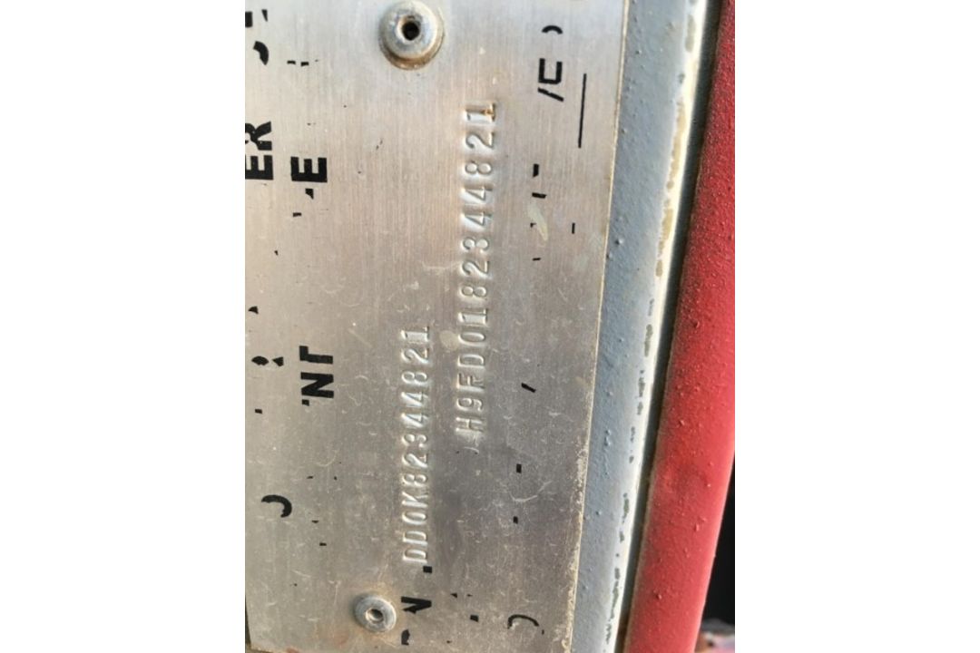 AM General M35A3 2 1/2 Ton 6x6 VIN: 500327 Odometer States: 30716 Color: Re - Image 7 of 10