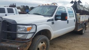 2014 Ford F-350 Flatbed VIN: 1FD8W3H6XEEA47358 Odometer States: 104423 Colo