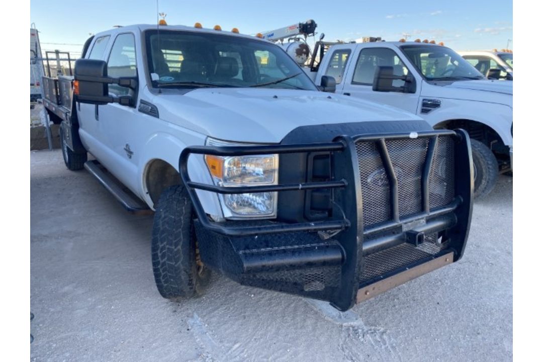 2014 Ford F-350 VIN: 1FD7W3FT4EEA66122 Odometer States: TMU Color: White, T - Image 2 of 5