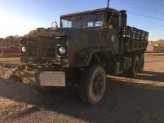 AM General M925 5-Ton 6x6 VIN: C52500929 Odometer States: 2109 Color: Green